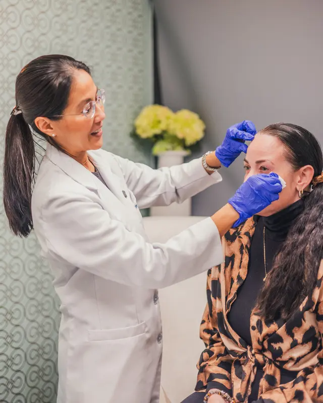 HydraFacial treatment